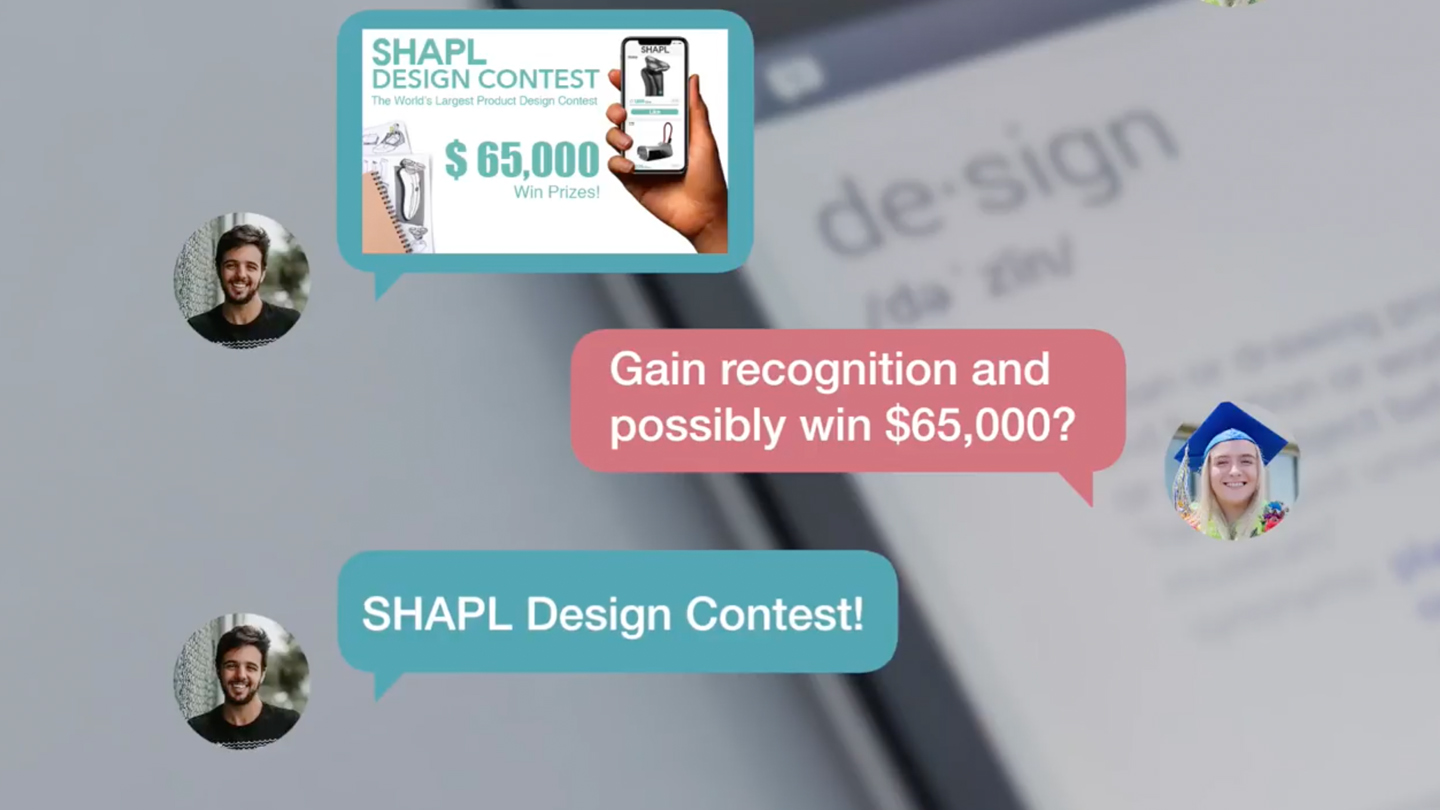 SHAPL Design Contest SMS