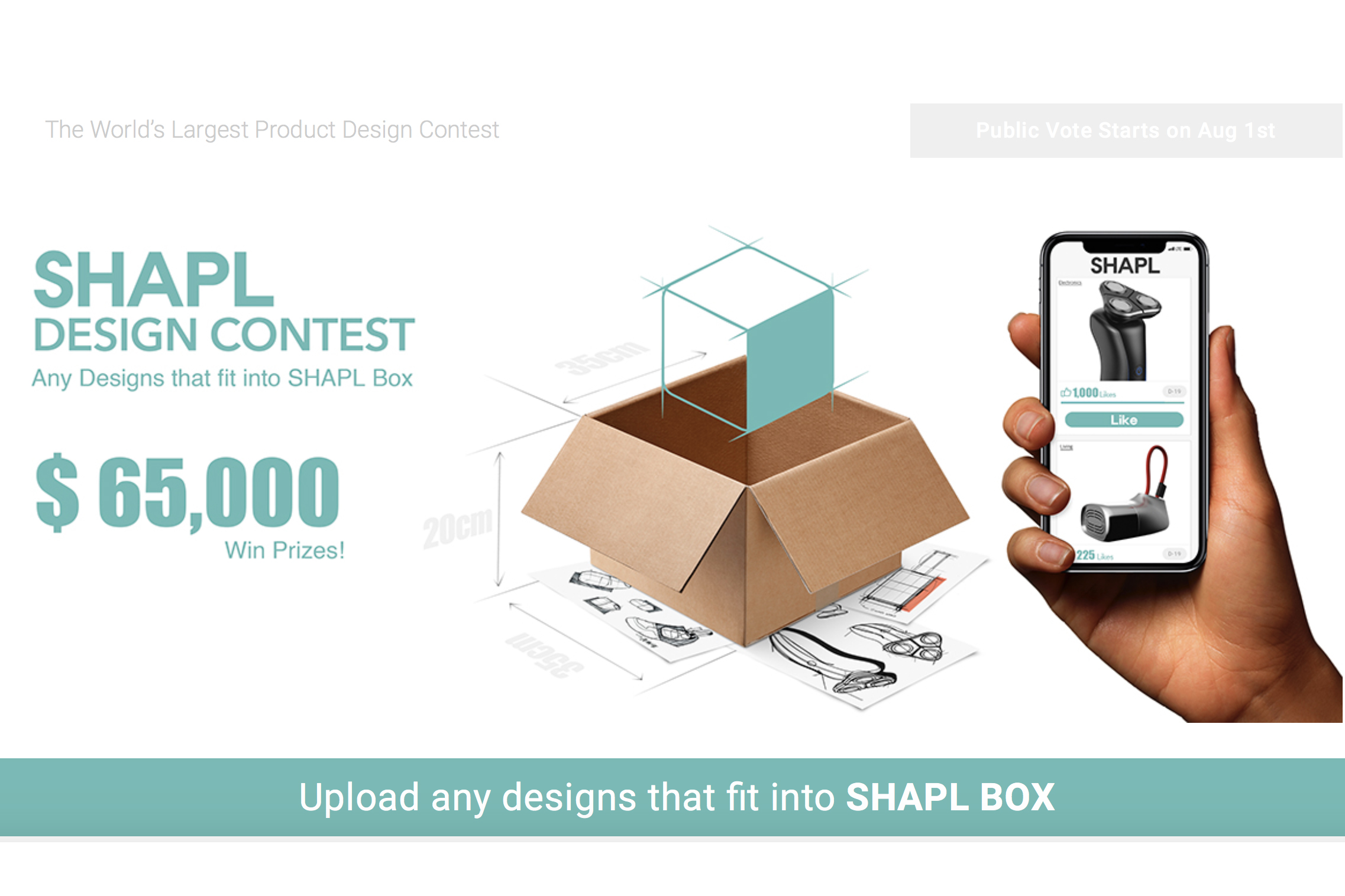 The 1st SHAPL Design Contest (June 1st - August 30th, 2018)