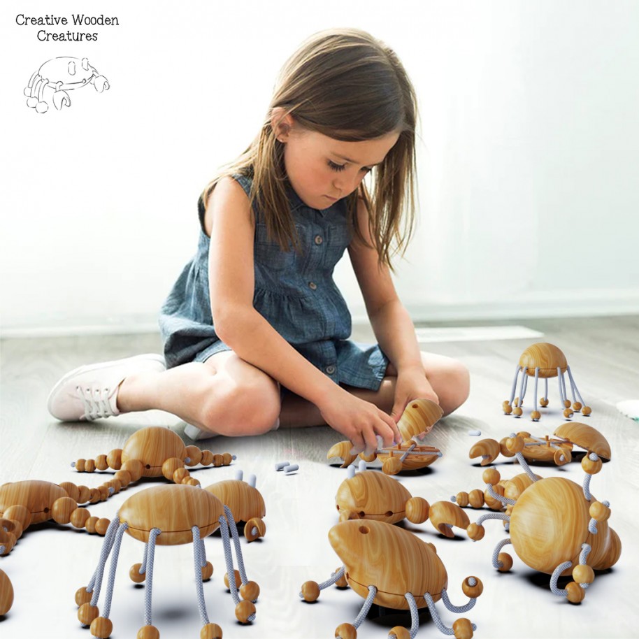 Creative Wooden Creatures