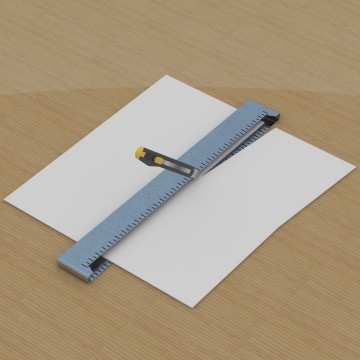 Cutting Mat Ruler 