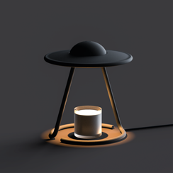 Beam me up_UFO Candle warmer