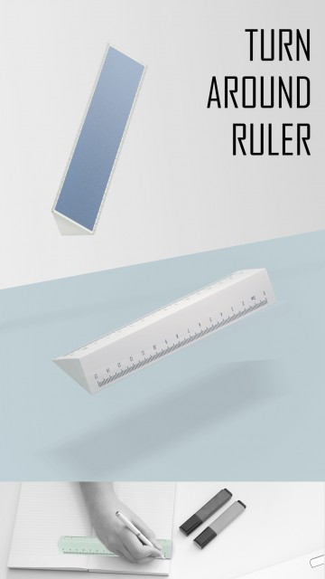 Turn Around Ruler