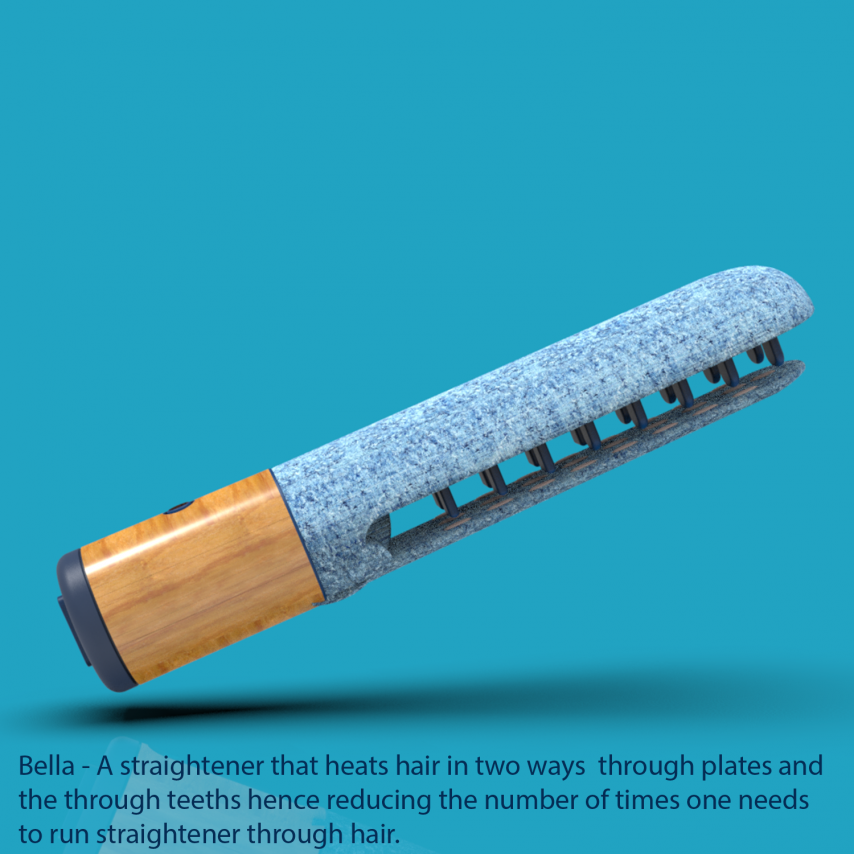 Bella hair outlet straightener