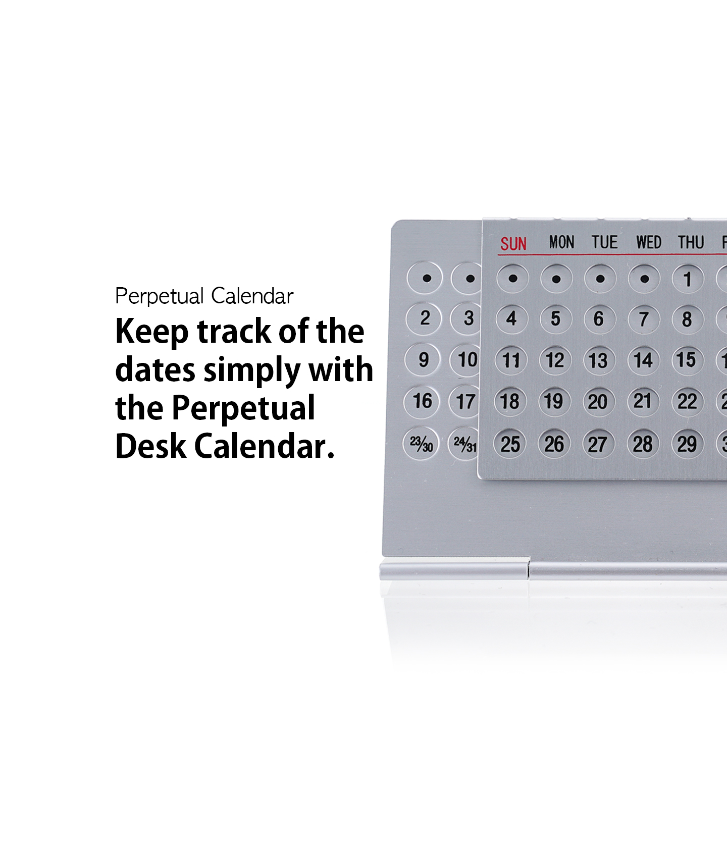 SHAPL com :: Perpetual Desk Calendar